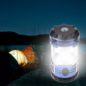 Outdoor Camping Lantern Flashlights Lamp With Compass