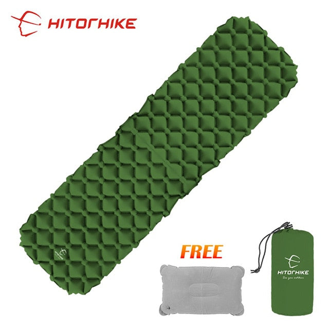 Innovative Sleeping Pad Fast Filling Inflatable Mattress