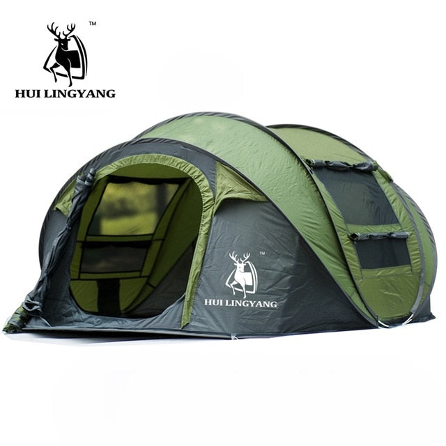 Waterproof Automatic Pop-up Large Family Tents