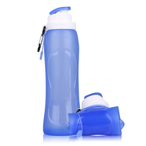 Silicone Foldable Water Bottle BPA-Free Collapsible Drinkware