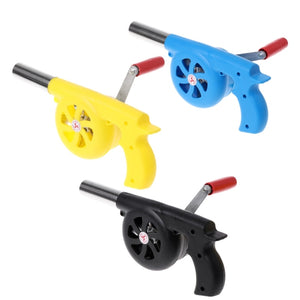 Outdoor Camping Picnic BBQ Hand Crank Air Blower