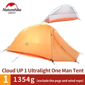 Ultralight Nylon Camping Tent with Mat